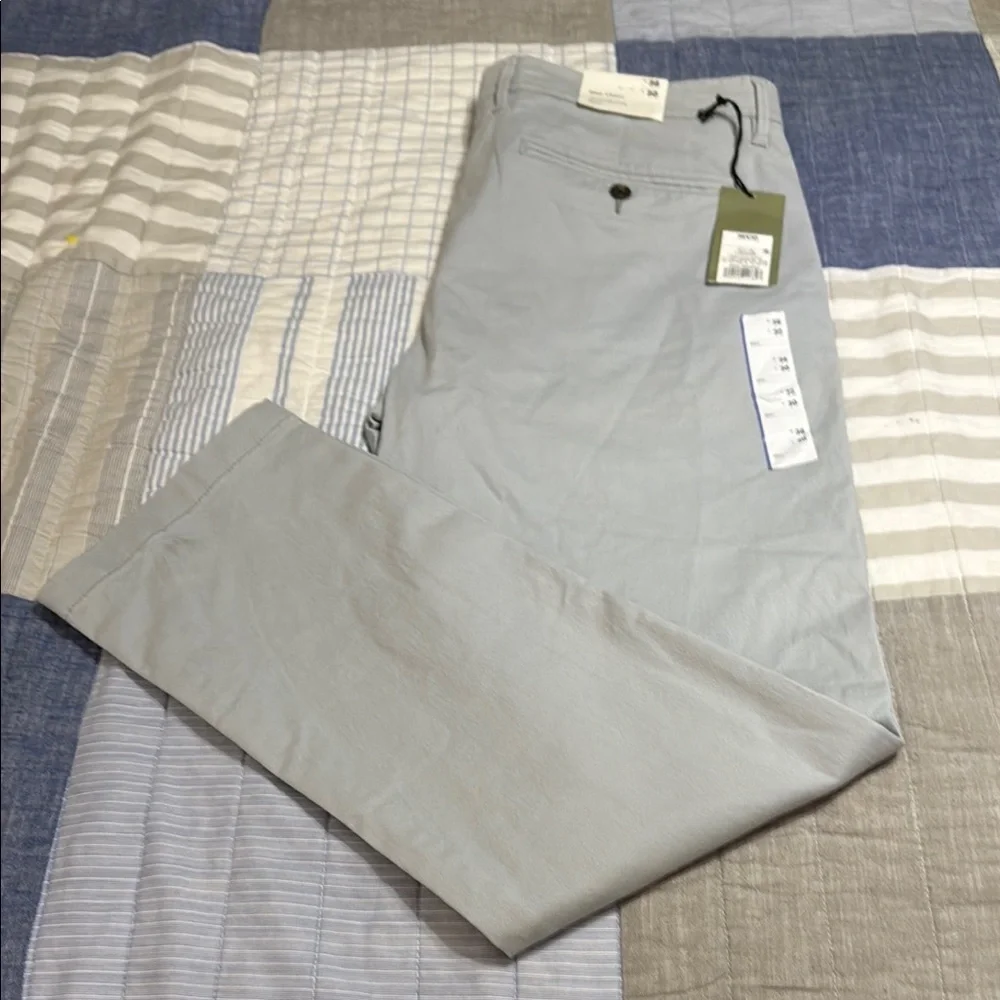 Goodfellow & Co Gray Chinos Versatile Cotton Blend